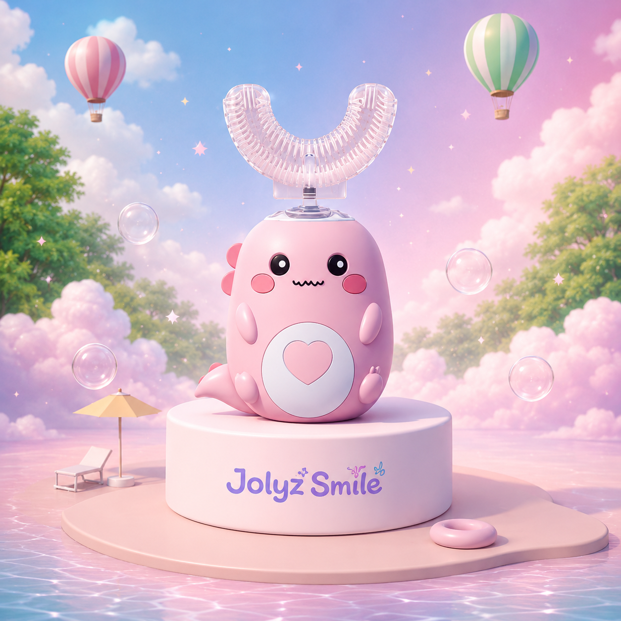 Jolyz Smile™ - Brosse À Dents Électrique 360° pour enfants