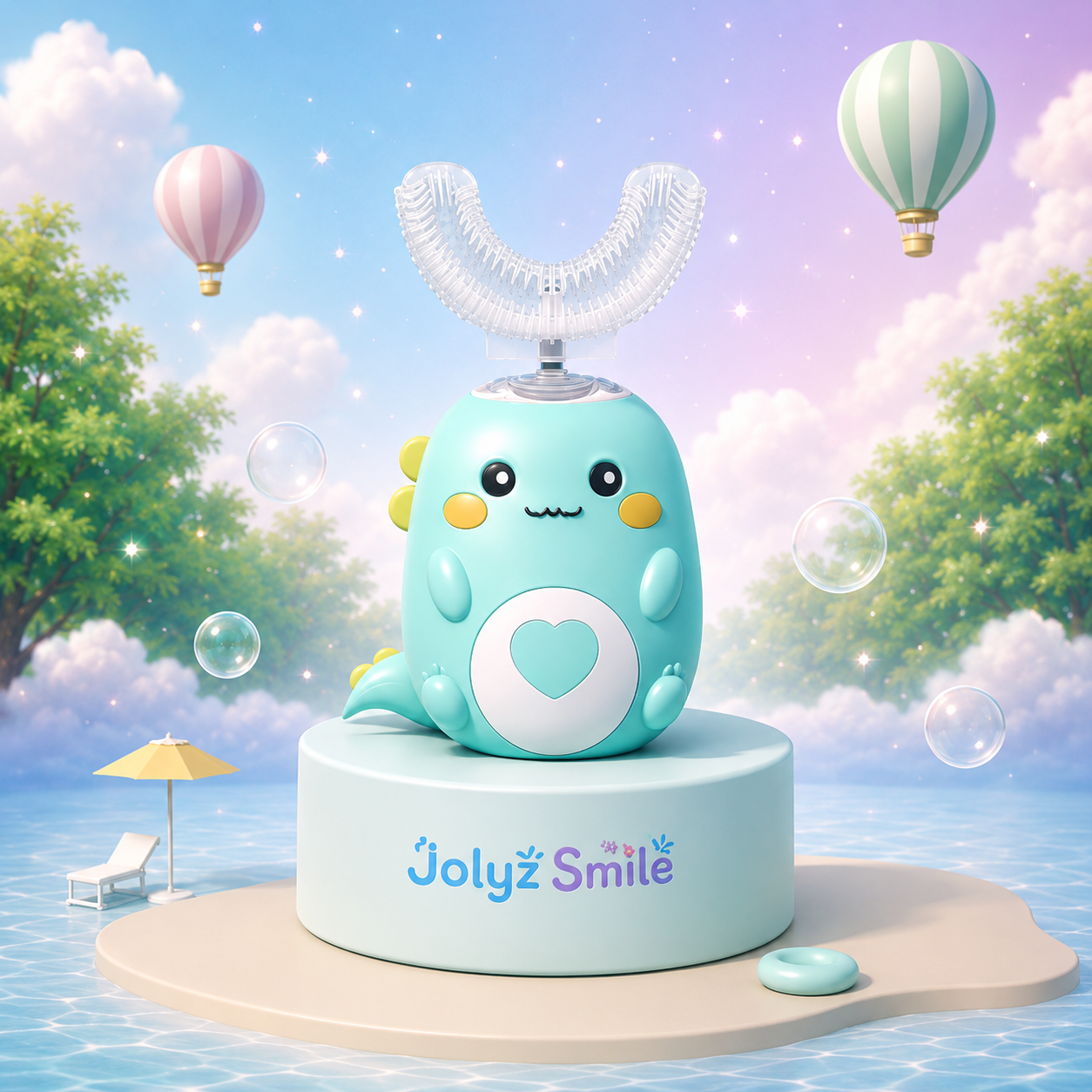 Jolyz Smile™ - Brosse À Dents Électrique 360° pour enfants
