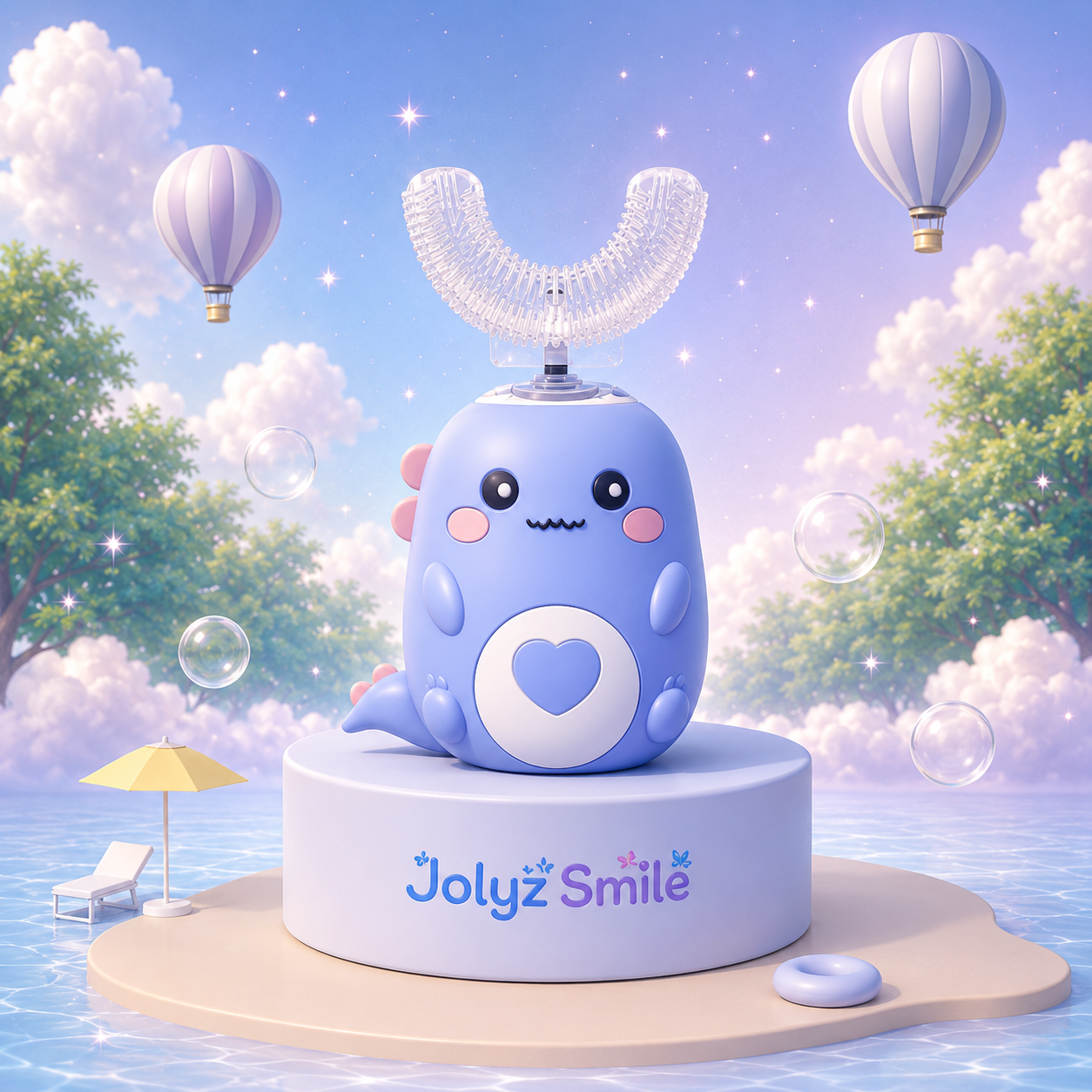 Jolyz Smile™ - Brosse À Dents Électrique 360° pour enfants