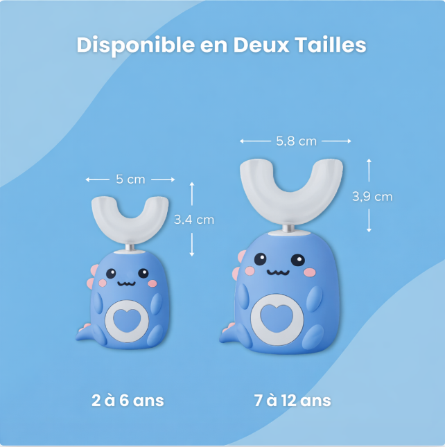 Jolyz Smile™ - Brosse À Dents Électrique 360° pour enfants