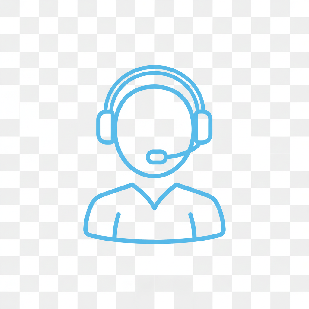 Icône service client
